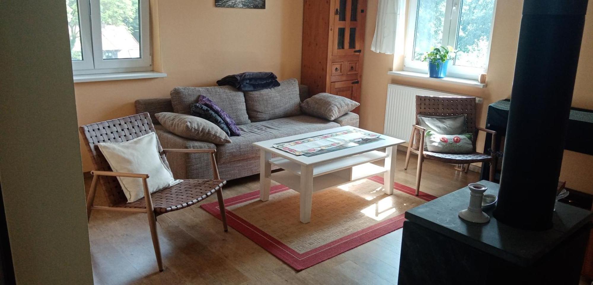 Fewo 2 Ferienwohnung Waren Mueritz - Haus Buchen Am Tiefwarensee - 2 Zi Buitenkant foto