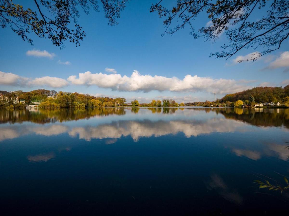 Fewo 2 Ferienwohnung Waren Mueritz - Haus Buchen Am Tiefwarensee - 2 Zi Buitenkant foto